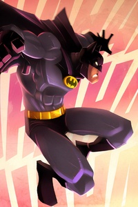 Batman Comic Art 4k