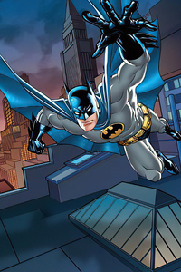 Batman Comic Character (320x568) Resolution Wallpaper
