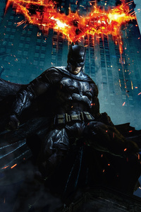 Batman Dark Knight 5k (360x640) Resolution Wallpaper