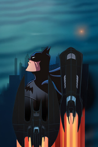 Batman Dc Fandome (640x1136) Resolution Wallpaper