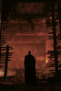 Batman Destruction 4k (1080x1920) Resolution Wallpaper