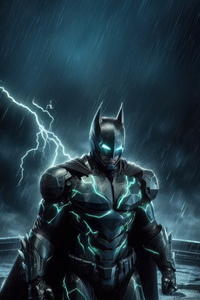 Batman Electrifying Power (540x960) Resolution Wallpaper