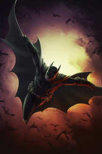 Batman Flying Cape