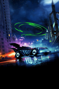 Batman Forever 5k (1080x1920) Resolution Wallpaper