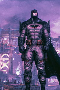 Batman From Arkham Knight 4k (240x320) Resolution Wallpaper