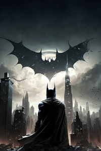 Batman Gotham 4k (800x1280) Resolution Wallpaper