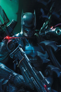 Batman Guns (1080x2160) Resolution Wallpaper