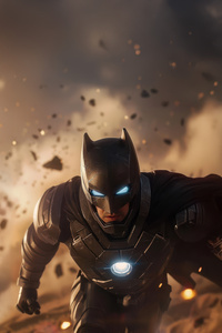 Batman Hero Among (540x960) Resolution Wallpaper