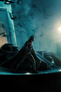 480x854 Batman In The Flash Movie Poster 5k
