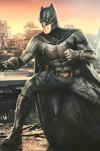 Batman Justice League 2017 Atnt (640x1136) Resolution Wallpaper