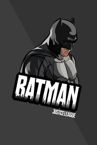 320x568 Batman Justice League Minimal 5k