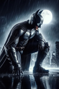 Batman Knightfall Vigilance (800x1280) Resolution Wallpaper