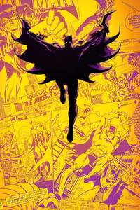 Batman Look Out (320x568) Resolution Wallpaper