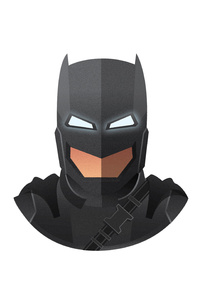 Batman Mech Suit Mask Minimalism 5k
