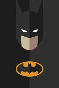 1440x2560 Batman Minimal Superhero 4k