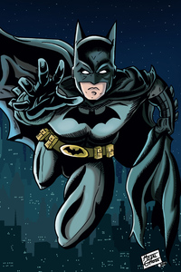 Batman New Art 2019 (640x1136) Resolution Wallpaper