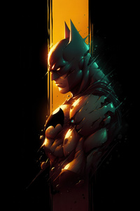 Batman Night True Detective (1440x2560) Resolution Wallpaper