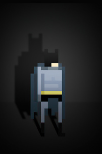 540x960 Batman Pixel Art 5k