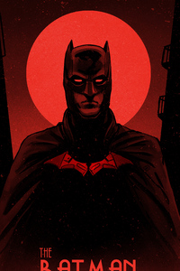 Batman Red Knight 4k (1280x2120) Resolution Wallpaper