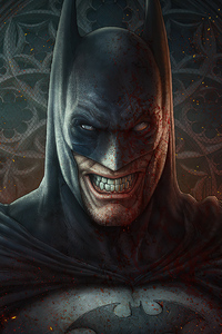 Batman Smile 4k (1125x2436) Resolution Wallpaper