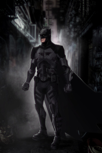 Batman Suit 4k (1280x2120) Resolution Wallpaper