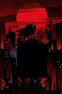 Batman The Animated Series 1992 (240x400) Resolution Wallpaper