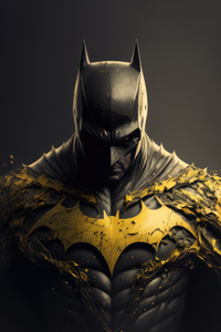 Batman The Golden Suit (540x960) Resolution Wallpaper