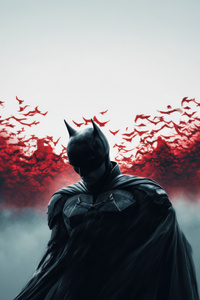 Batman The Hero Who Never Gives Up (240x320) Resolution Wallpaper