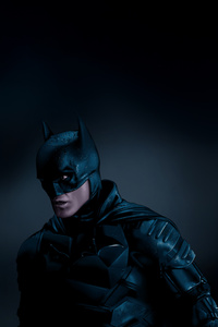 Batman The Knight Warrior (320x568) Resolution Wallpaper