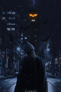Batman The Night 4k (640x1136) Resolution Wallpaper