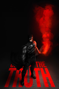 Batman The Truth (1125x2436) Resolution Wallpaper