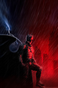 Batman Vigilante In The Dark (360x640) Resolution Wallpaper