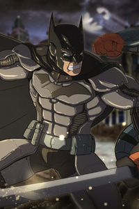 Batman Vs Deathstroke Artwork