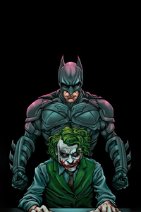 2160x3840 Batman X Joker Oled 5k