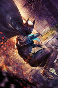 Batmanart 2019 (360x640) Resolution Wallpaper