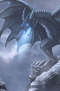 Battle For The Ice Throne (640x1136) Resolution Wallpaper