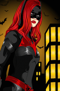 Batwoman 2019art (360x640) Resolution Wallpaper
