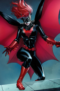 Batwoman Arts (640x1136) Resolution Wallpaper