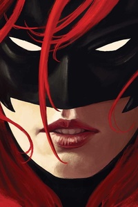 Batwoman Artwork (240x320) Resolution Wallpaper