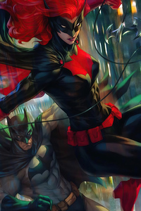 Batwoman Artwork 2020 (360x640) Resolution Wallpaper