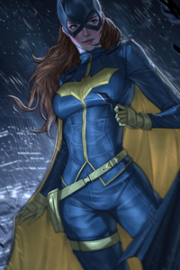 Batwoman Knight Art (320x480) Resolution Wallpaper