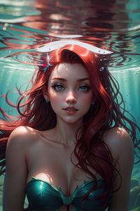 Beautiful Ariel Digital Fantasy Art (360x640) Resolution Wallpaper