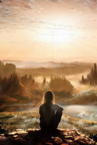 Beautiful Dream With Eyes Open (480x854) Resolution Wallpaper
