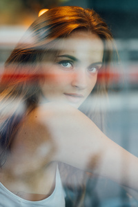 Beautiful Girl Looking Back 8k (640x1136) Resolution Wallpaper