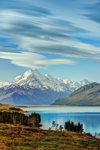 Beautiful Lake New Zealand 4k