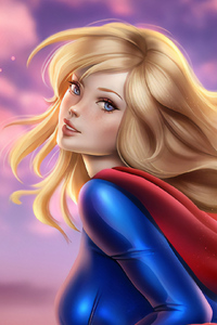 Beautiful Supergirl 4k