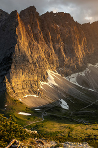 Beautiful Valley Eng Alm Austria (1125x2436) Resolution Wallpaper
