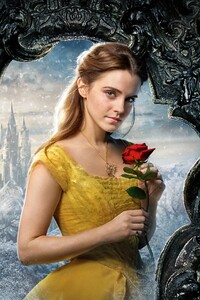 Beauty And The Beast Emma Watson (1080x2280) Resolution Wallpaper