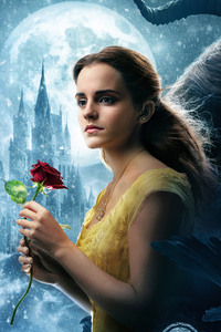 Beauty And The Beast Movie (480x854) Resolution Wallpaper