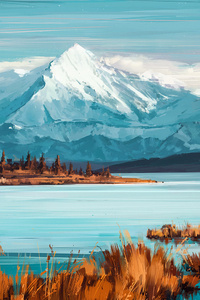 BeJamin Mountains A Quiet Mind (480x854) Resolution Wallpaper